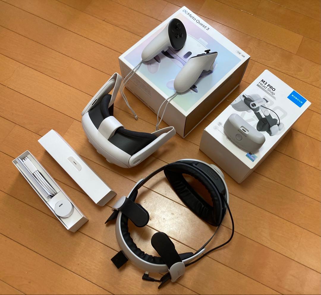 その他  quest 3 128GB + BOBOVR M3 Pro BOBOVR M3 Pro Head Strap for Meta Quest 3 & Quest 3S