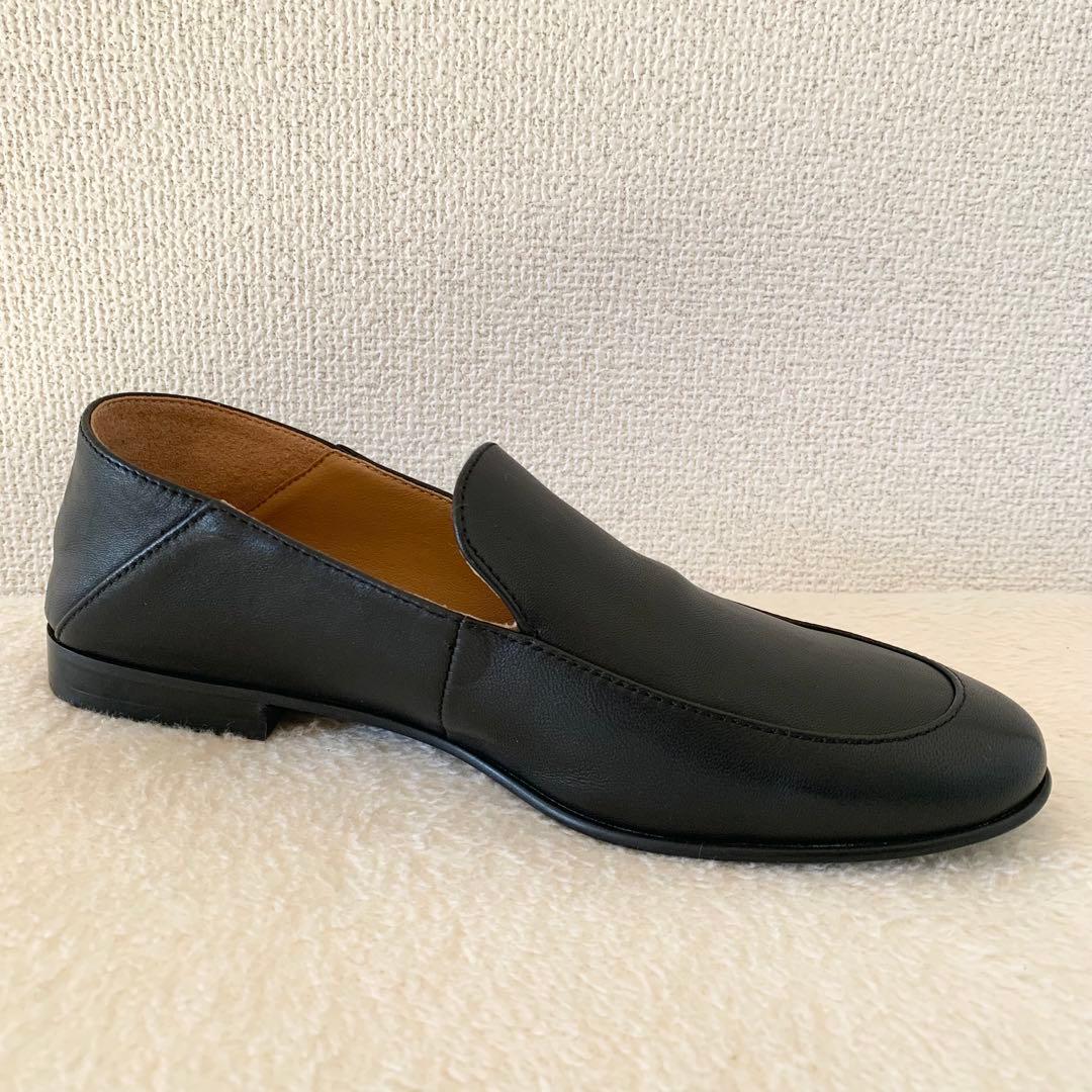 【極美品　未使用級】スローブ　イエナ　ソフト　ローファー　ブラック　23.5cm