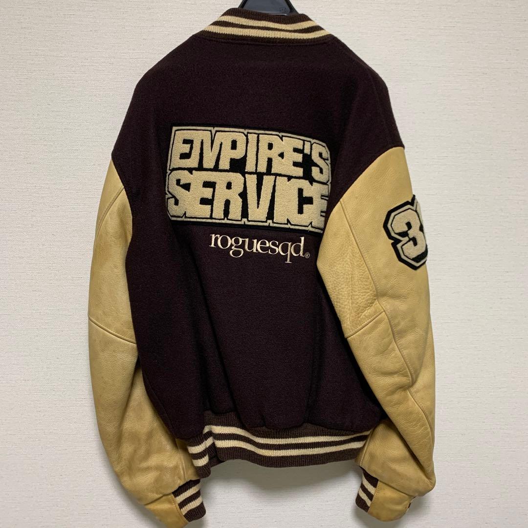 様 WTAPS スタジャン XL 初期 レザー ダブルタップス スタジアムジ