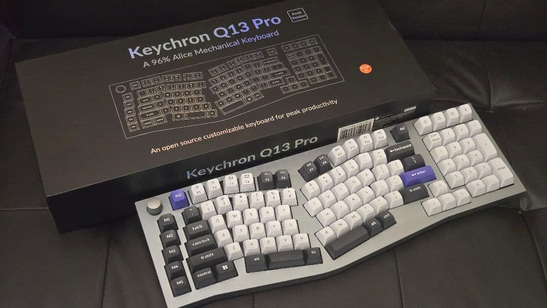 Keychron Q13 Pro おまけ付き Keychron Q13 ProはメカニカルなAliceキーボードの集大成か！ | ねわげ