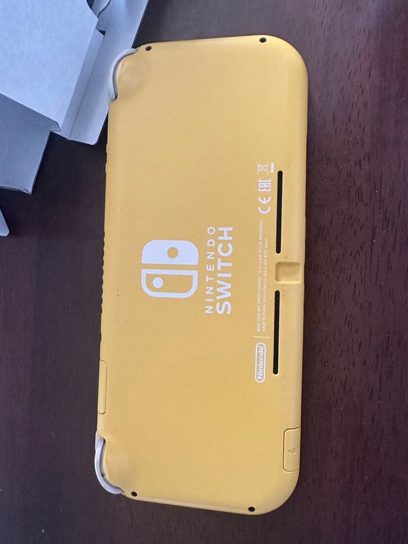 Nintendo Switch Lite イエロー 本体と箱のみ - メルカリ