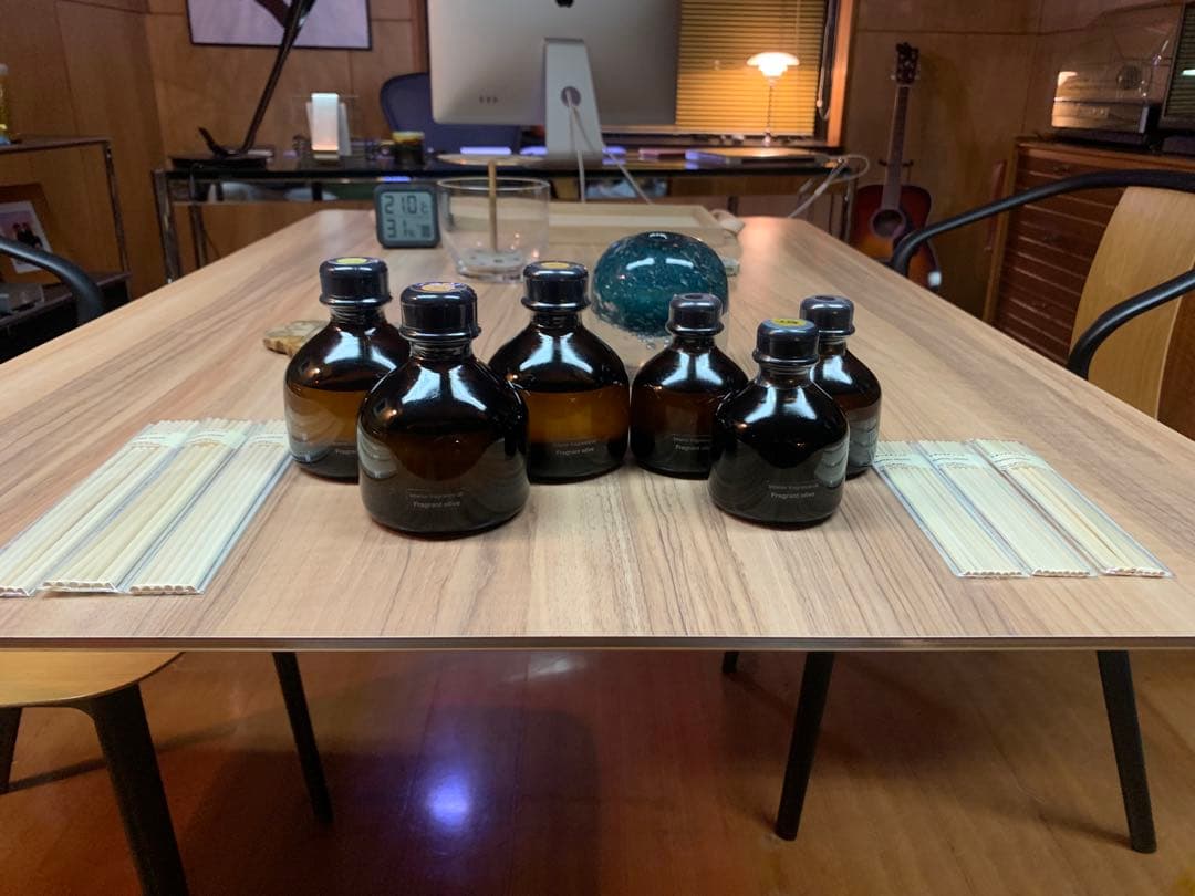 無印良品 インテリアフレグランスオイル 金木犀200ｍL×3 100mL×3 + インテリアフレグランスオイル 金木犀 | 無印良品