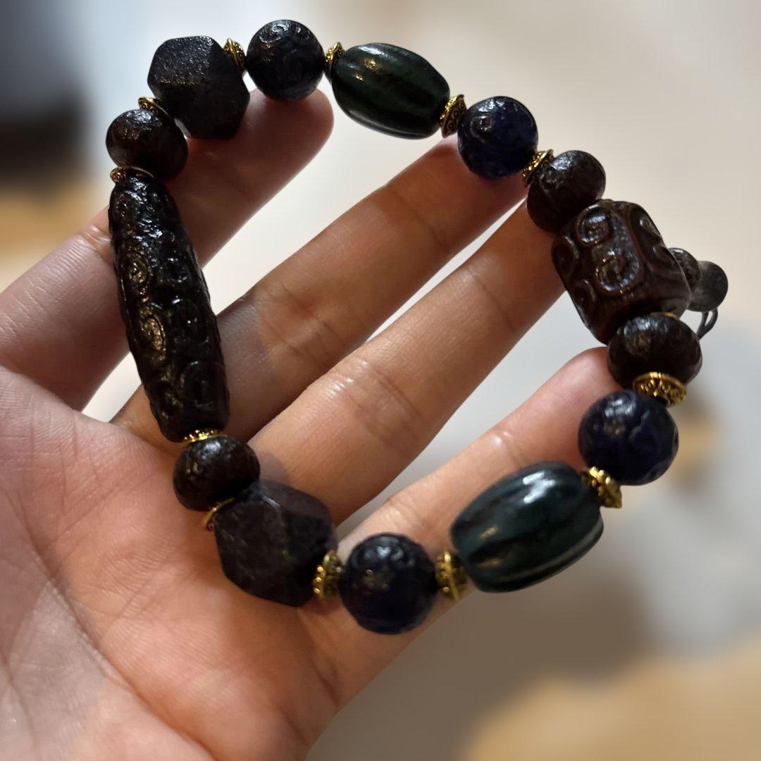 これはすっごいパワー！浄化されまくり！チベットマニ車天珠！めのう！すごすぎ！