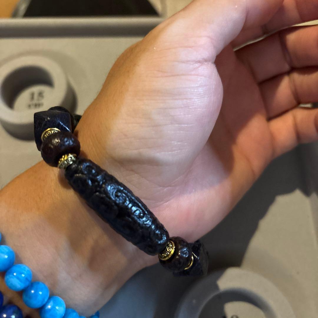 これはすっごいパワー！浄化されまくり！チベットマニ車天珠！めのう！すごすぎ！