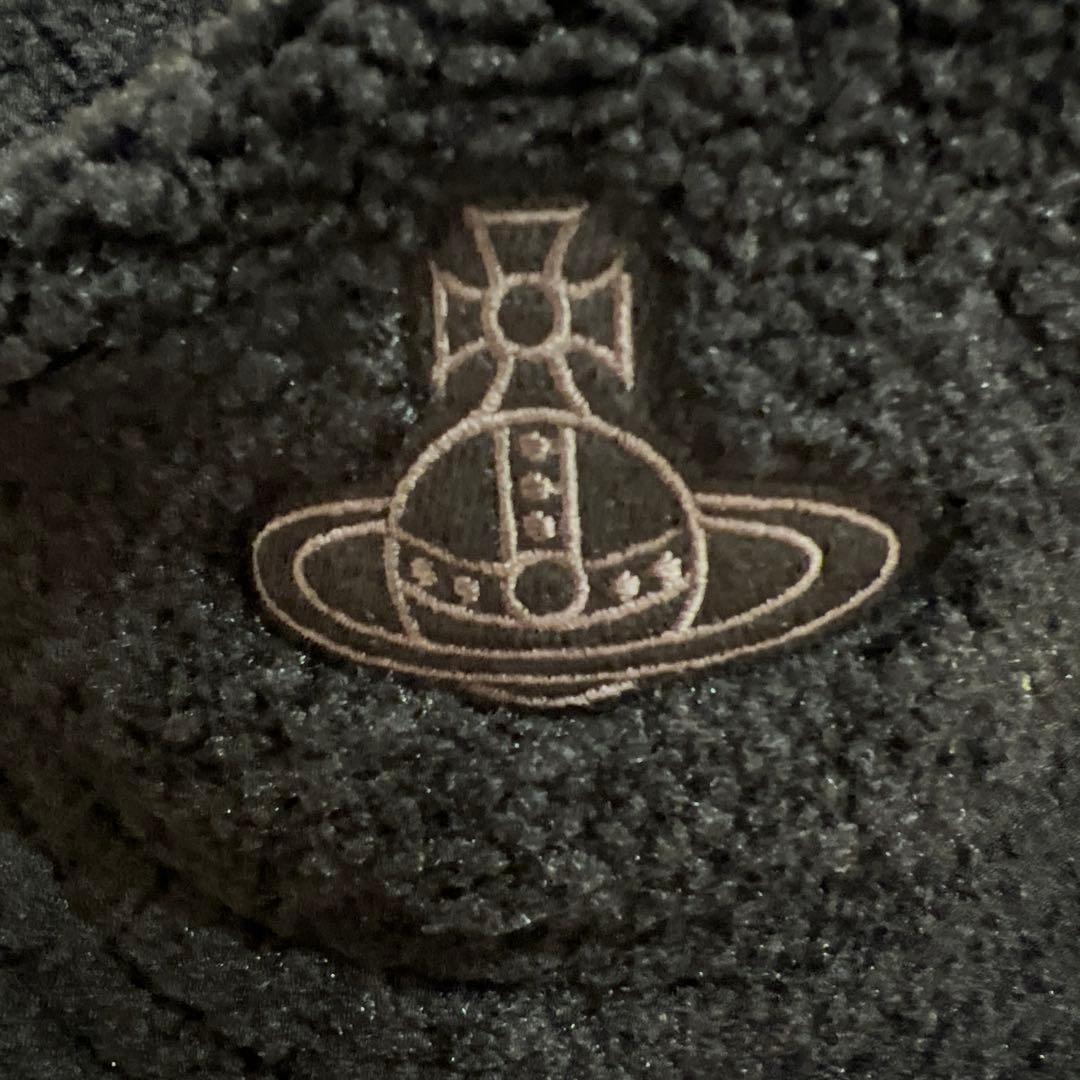 Y*7様 美品Vivienne Westwood ボア バケットハット ブラック - メルカリ