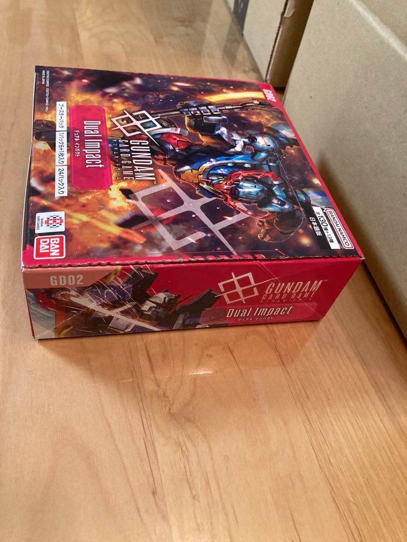 ①ガンダムカード リミテッドBOX Ver.β ②dual impact 未開封 - メルカリ