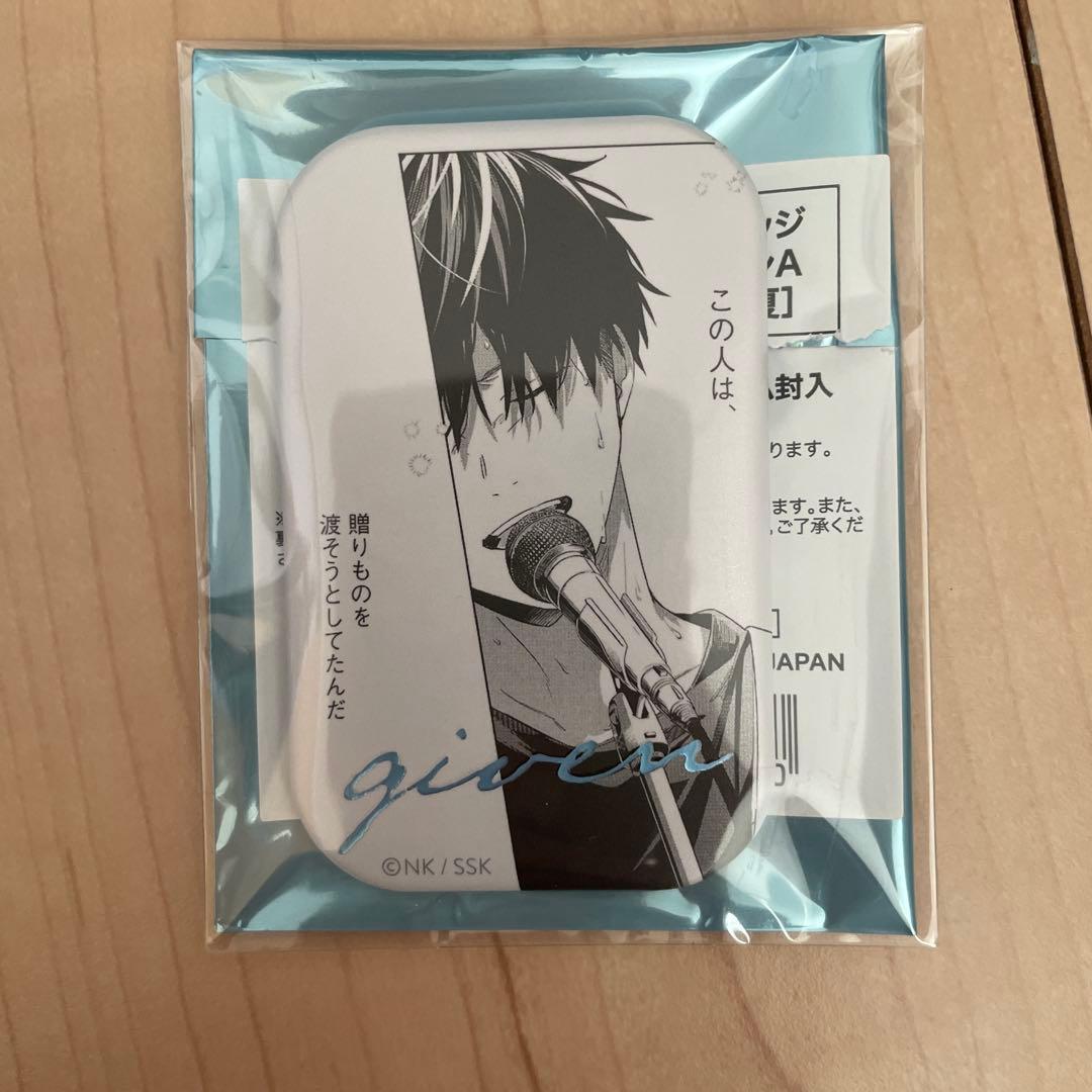ギヴン ギヴン展 缶バッジ - メルカリ