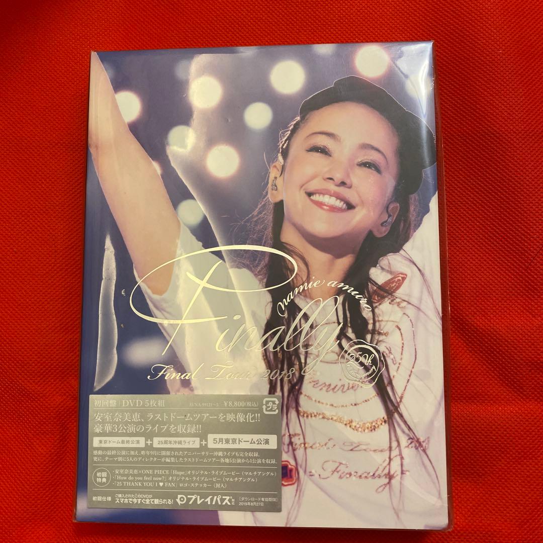 新品 初回盤 DVD 5枚組 安室奈美恵namie amuro Finally 安室奈美恵 finally 2018 DVD 5枚組 初回盤 25th - メルカリ