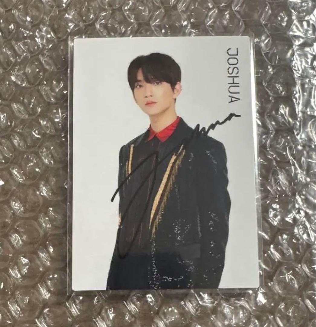 SEVENTEEN ジョシュア サイン入りトレカ IDEAL CUT - メルカリ