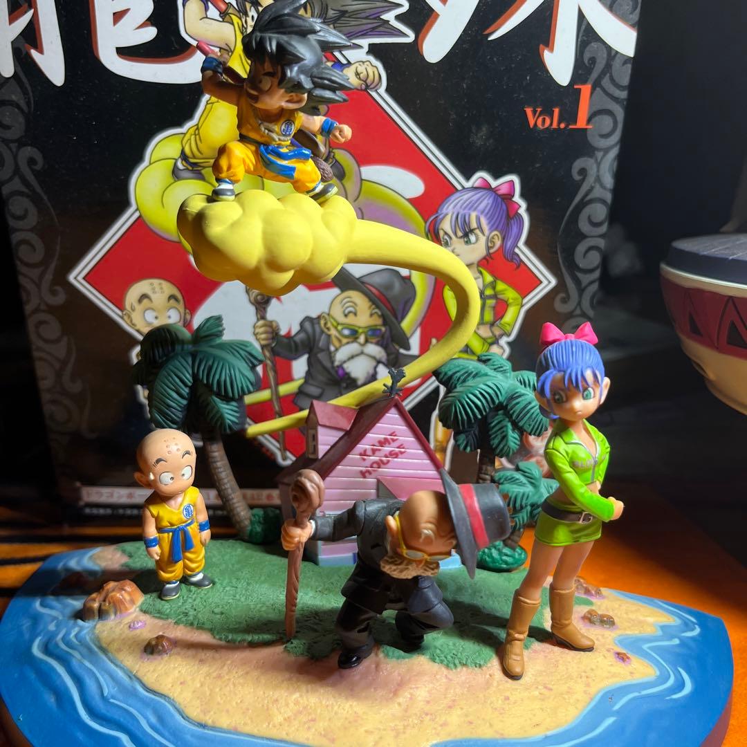 dvd非売品 ドラゴンボール ジオラマフィギュア＋神殿セット - メルカリ