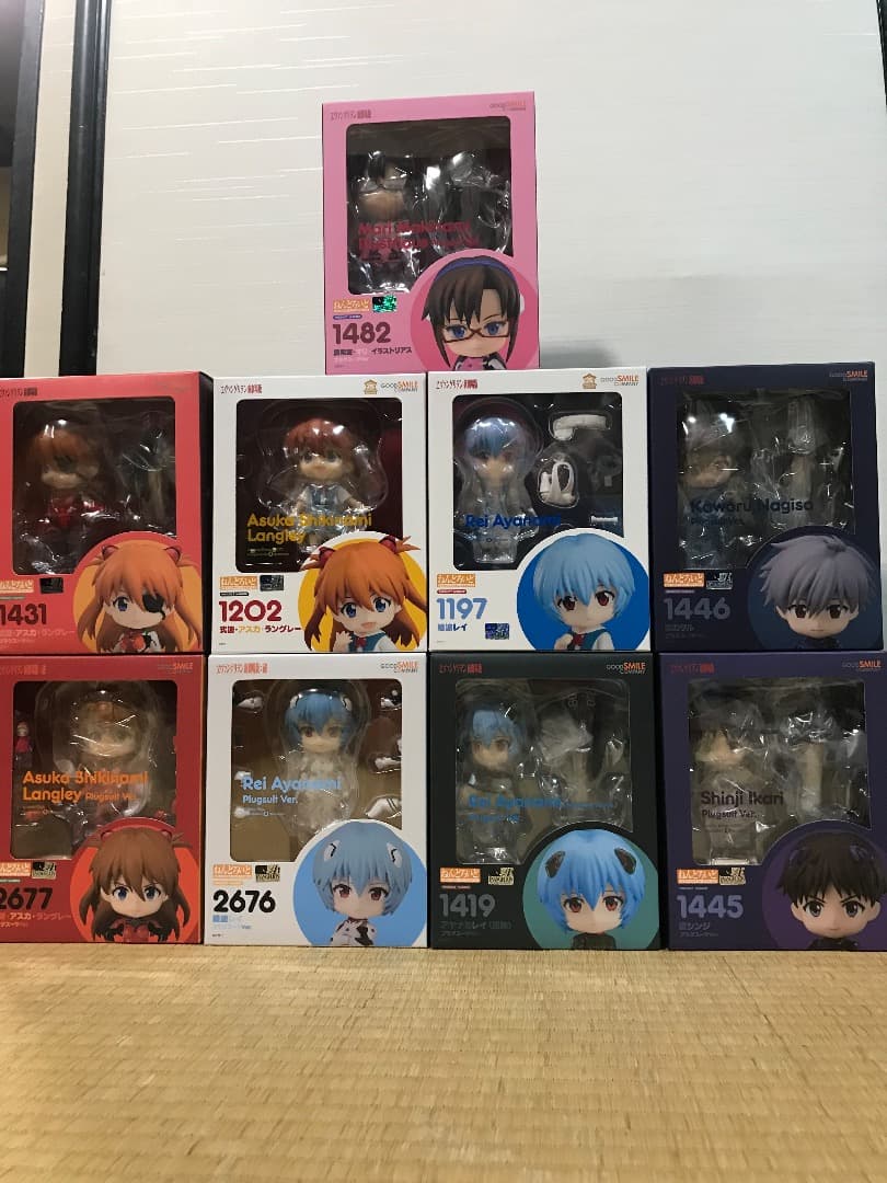 Evangelion ねんどろいど Nendoroid x9 エヴァンゲリオン ねんどろいど 碇シンジ プラグスーツVer.｜グッドスマイルカンパニー