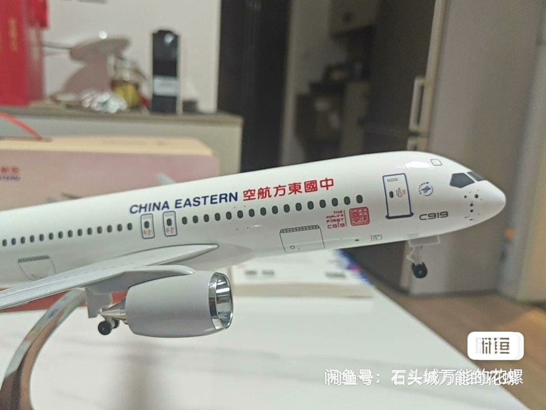 希少品】C919 1/100 世界初の中国産旅客機 37cm 金属製 - メルカリ