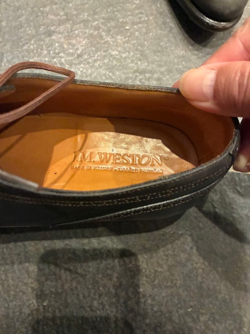 J.M.WESTON ジェイエムウエストン　ストレートチップ　サイズ7/D