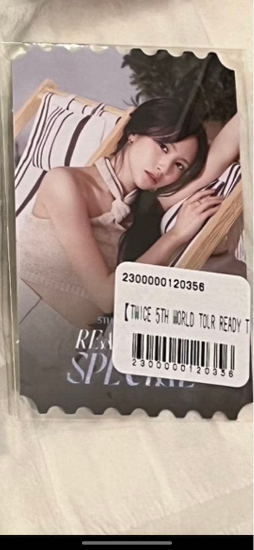 TWICE READYTOBE SPECIAL ラントレ チケット風トレカ ミナ - メルカリ
