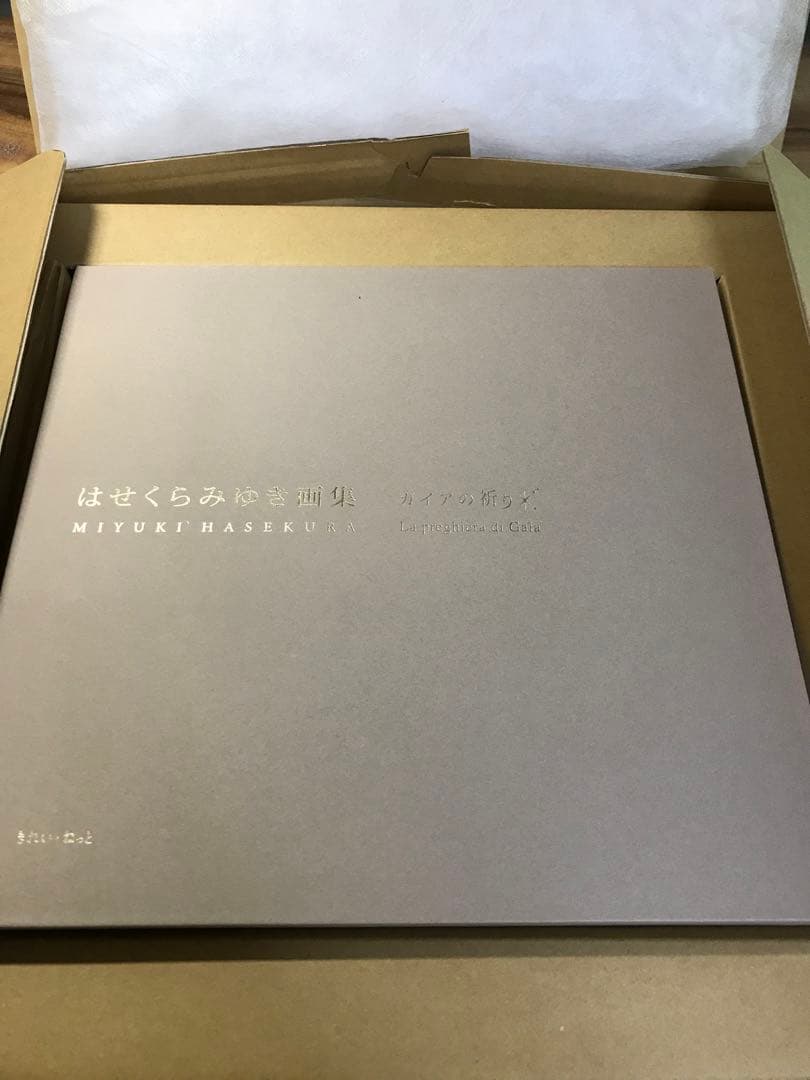 はせくらみゆき 画集 ガイアの祈り 限定1000部 シリアルナンバー付