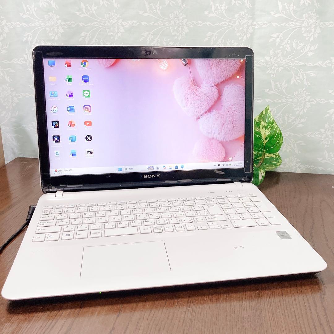 すぐ使える⭐︎VAIO 爆速SSD 8GB Windows11 DVD カメラ - メルカリ