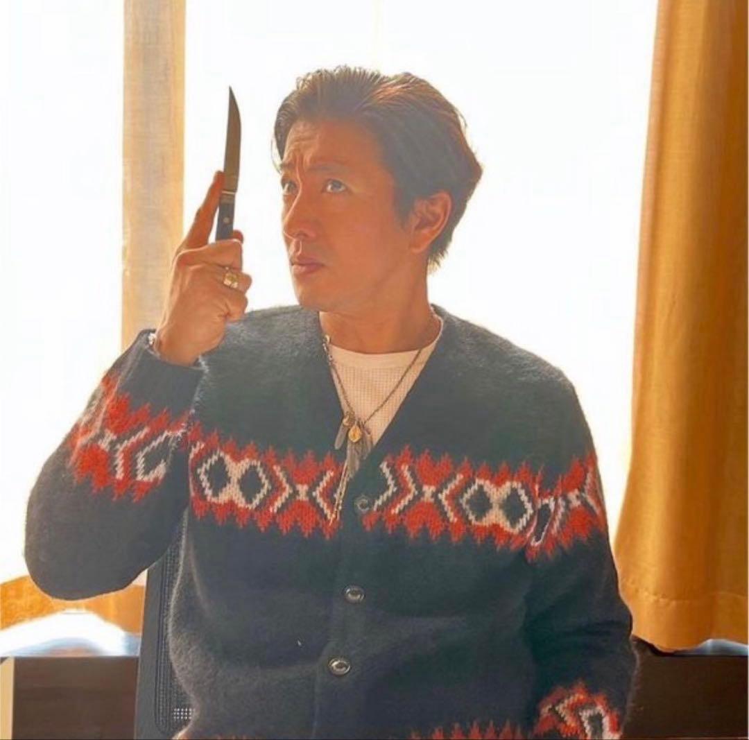 rats ラッツ モヘアニット カーディガン Lサイズ キムタク rats ラッツ モヘアニット カーディガン Lサイズ キムタク - メルカリ