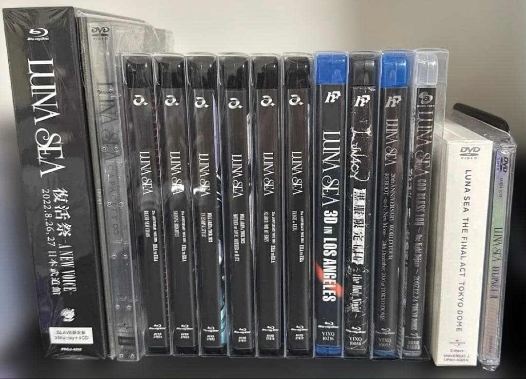 LUNA SEA Blu-ray，DVDまとめ売り - メルカリ