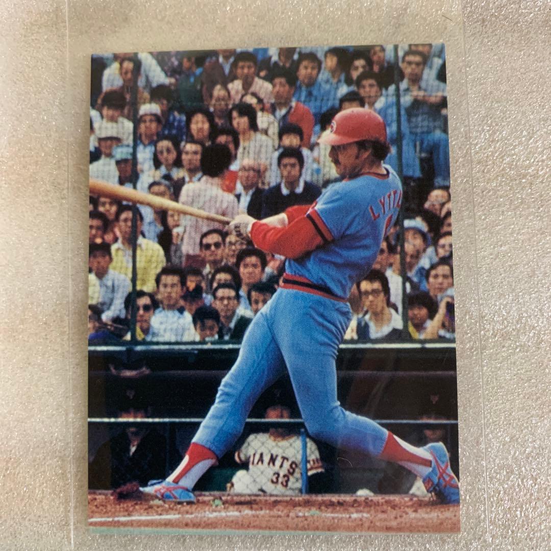 カルビープロ野球カード1979年広島東洋カープ ジェームス・ライトル