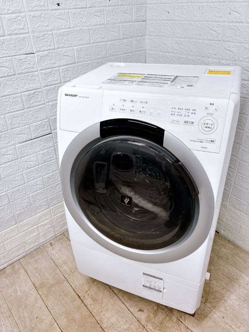 K12208 シャープ 7.0kg ドラム式洗濯機 大型 小型 一人暮らし