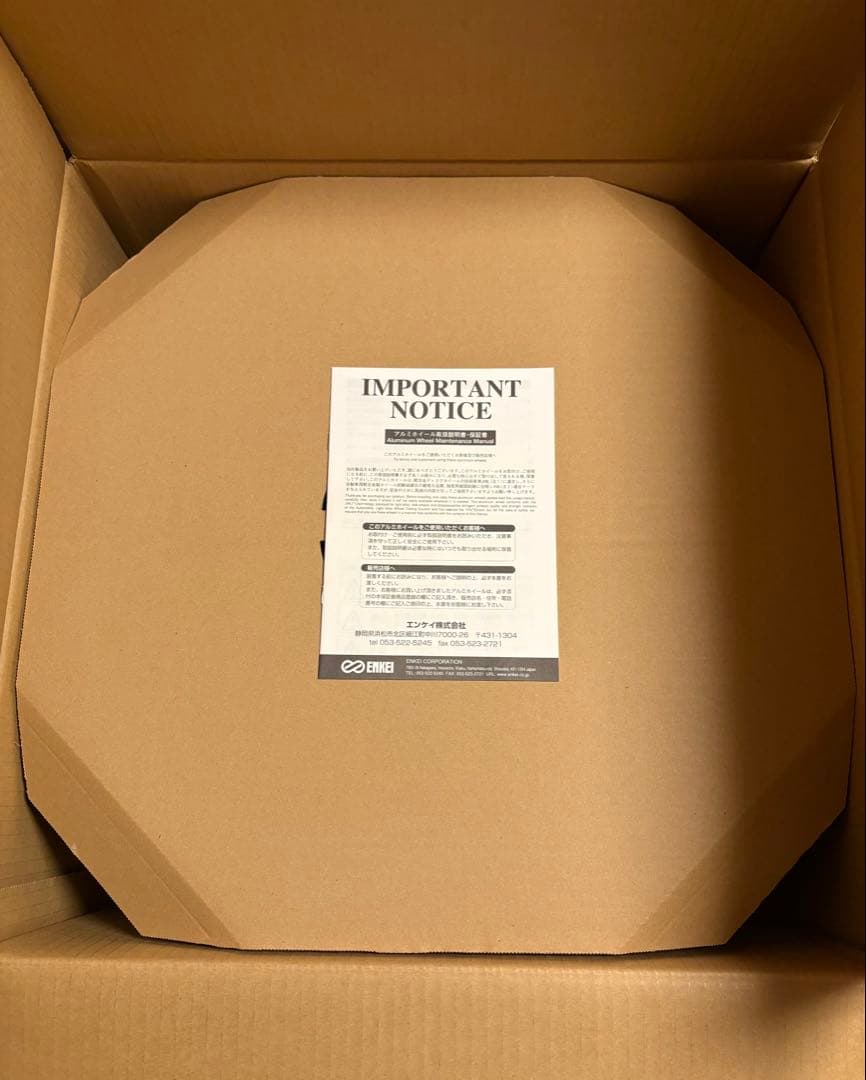 【新品・送料無料】エンケイENKEI RPF1 18インチ 9.5j+38 2本