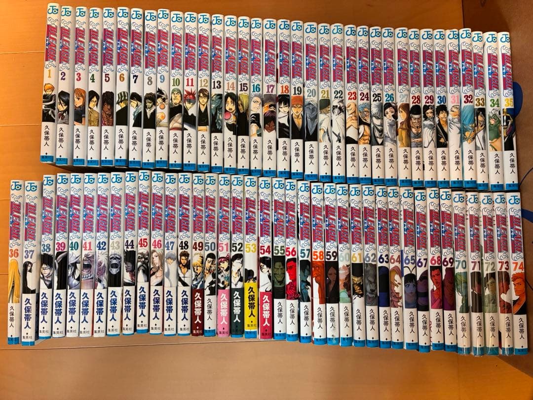 BLEACH 全巻　1〜74（66巻抜け）セット 集英社（SHUEISHA） BLEACH-ブリーチ- 1〜74巻 全巻セット 全巻新品