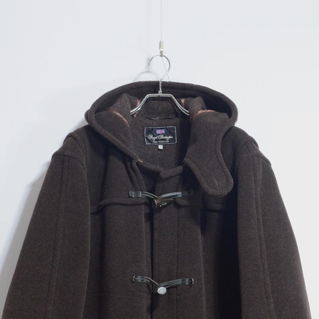 超極上品 ムーアブルック ダッフルコート Rバーリントン Hブラウン 40