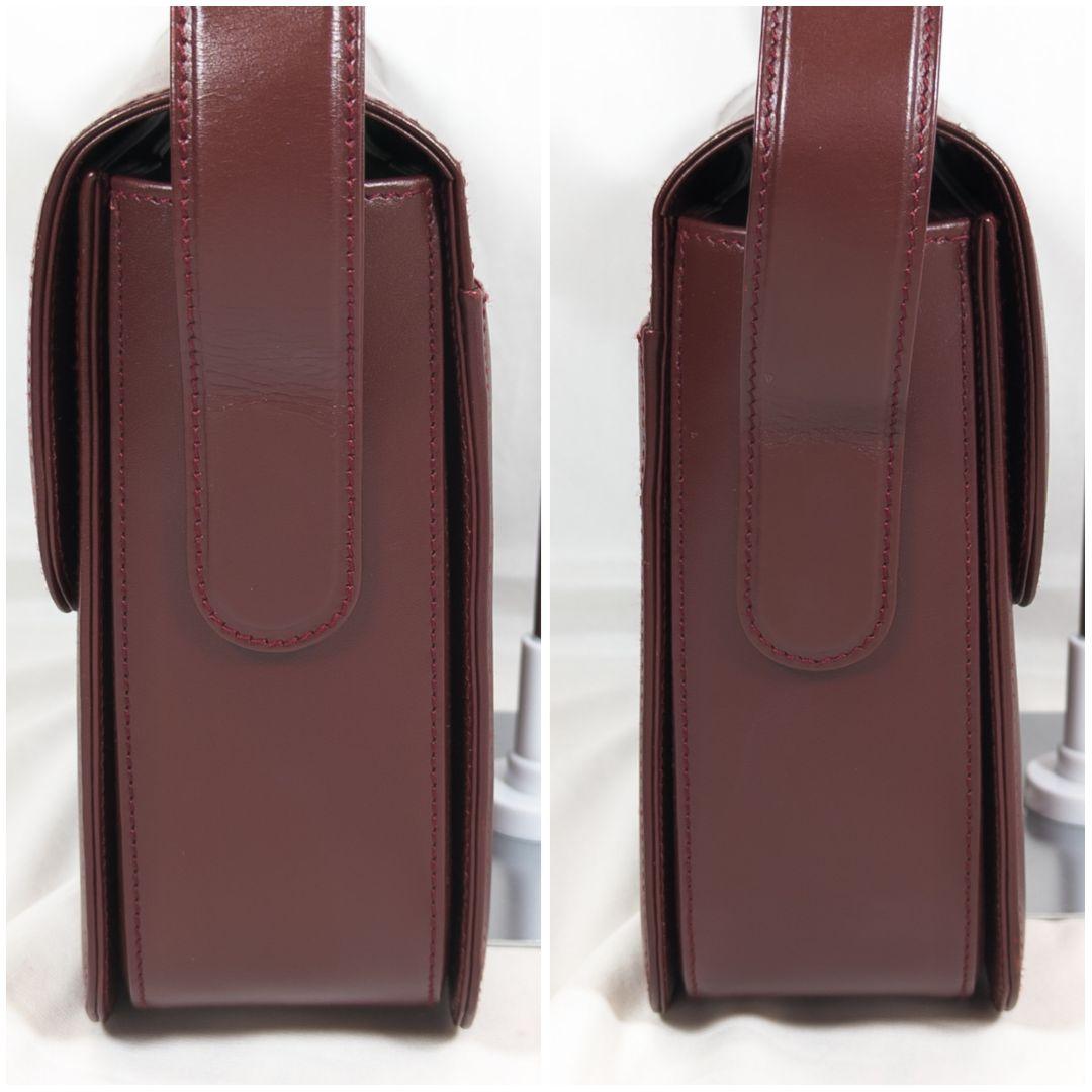 美品】 カルティエ ターンロック ボックス ショルダーバッグ 保存袋