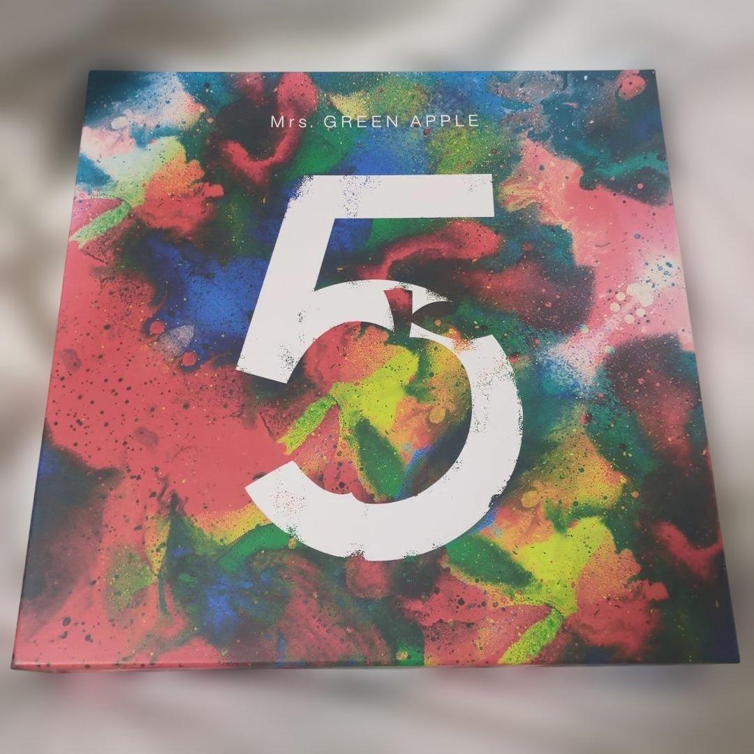 Mrs.GREEN APPLE 5 初回限定盤 CD DVDフォトブック Amazon.co.jp: 5 (初回限定盤)(DVD付): ミュージック