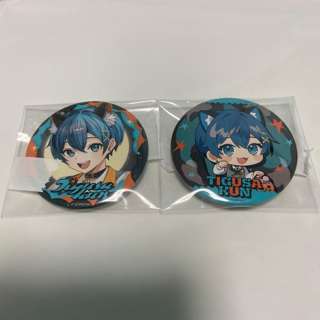 ちぐさくん缶バッジ - メルカリ