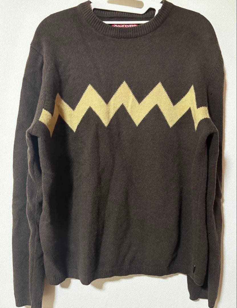 訳あり】Supreme シュプリーム チャーリーブラウン ニット - メルカリ