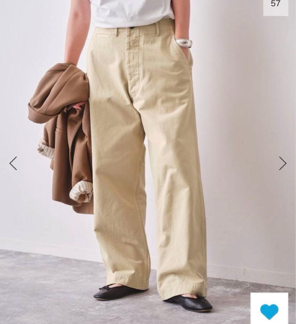 spick&span Higuchi×sチノワイドパンツ38樋口かほり 直筆のサイン入り！spick&span Higuchi×S チノワイドパンツ - メルカリ