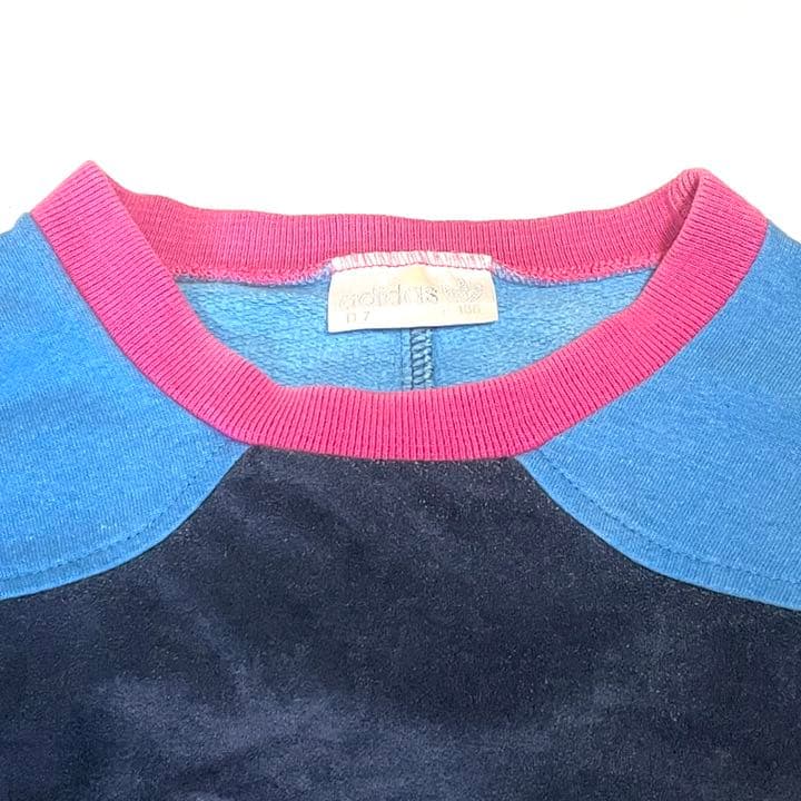 80s ヴィンテージ アディダス マルチカラー スウェット 常田大希着
