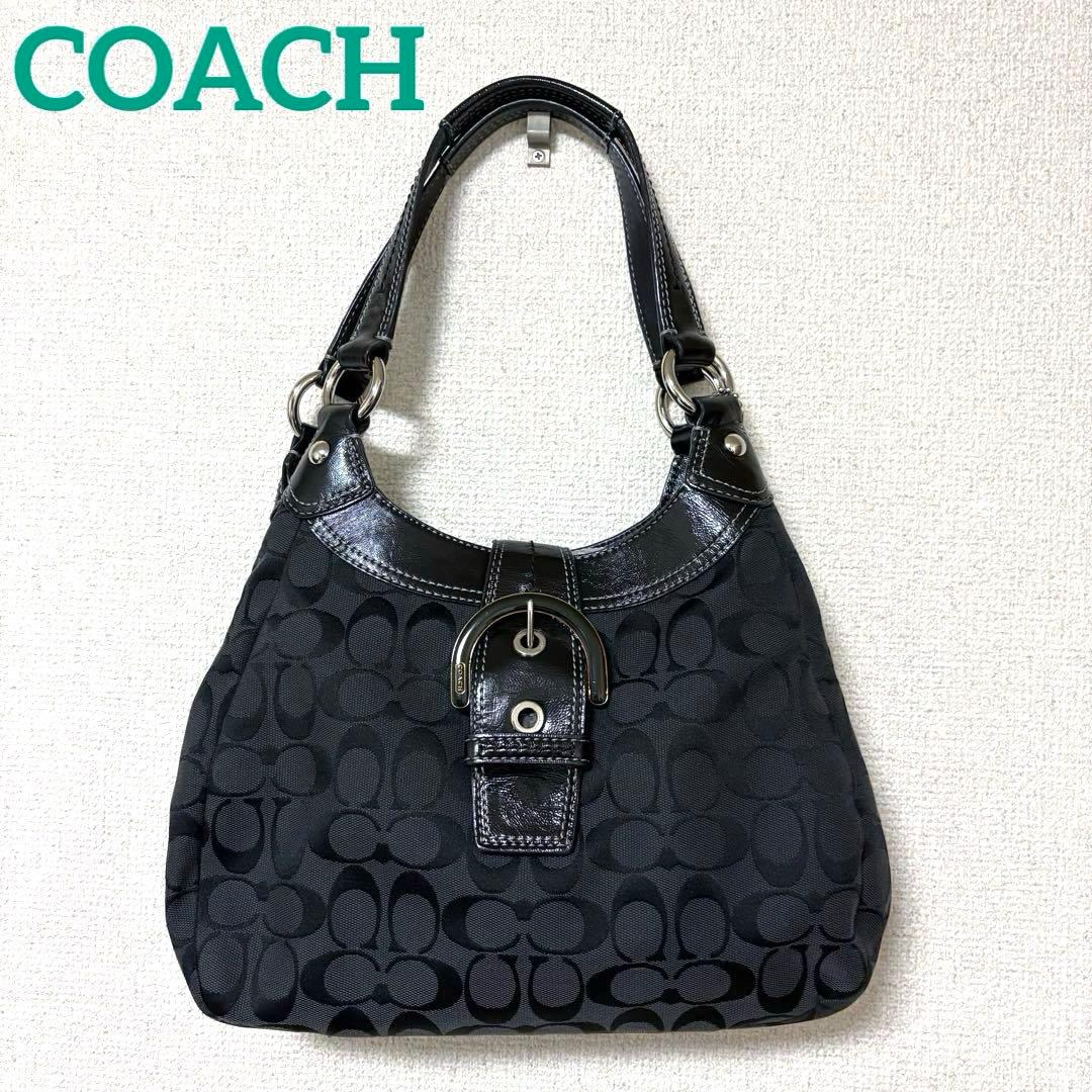 coach コーチ シグネチャー ショルダーバッグ ハンドバッグ ソーホー