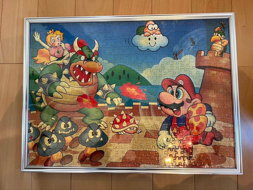 レトロ 任天堂スーパーマリオワールドジグソーパズル 南の島 500ピース