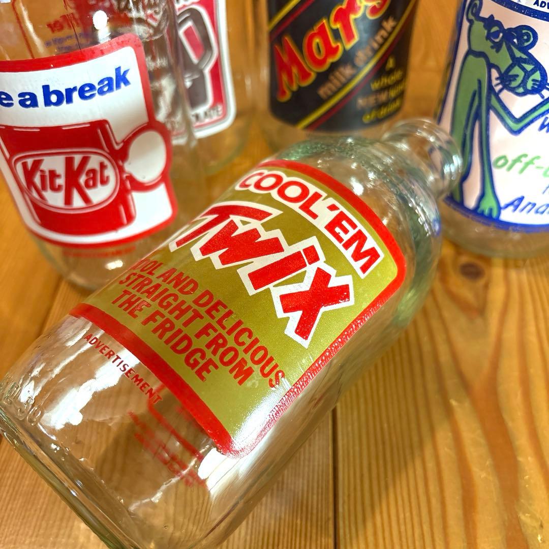 1986年 イギリス アドバタイジング 牛乳瓶 ￼ピンクパンサー キットカット