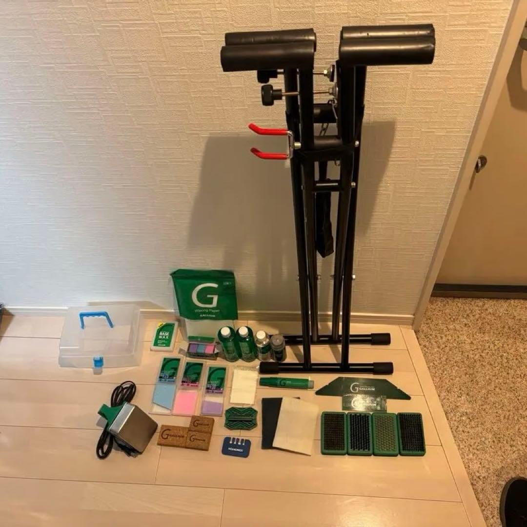 GALLIUM スノーボードワックスアイロン セット ガリウム(GALLIUM) スキー スノーボード ワックスセット 9点 アイロン
