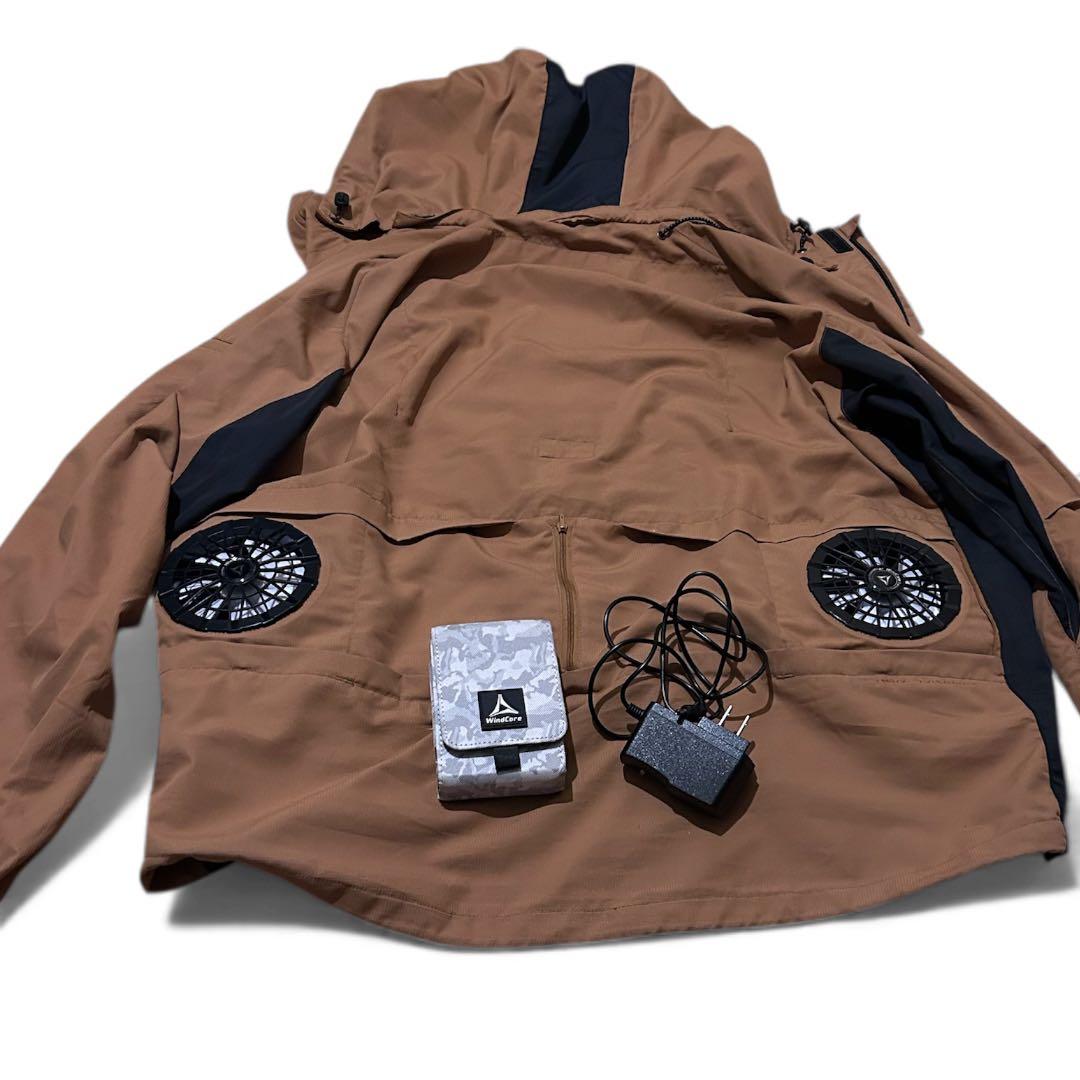 ワークマン　空調服　ウインドコア　ファン　バッテリー付き　Lサイズ ファン バッテリー 付き 】 ワークマン WindCore ファンウェア