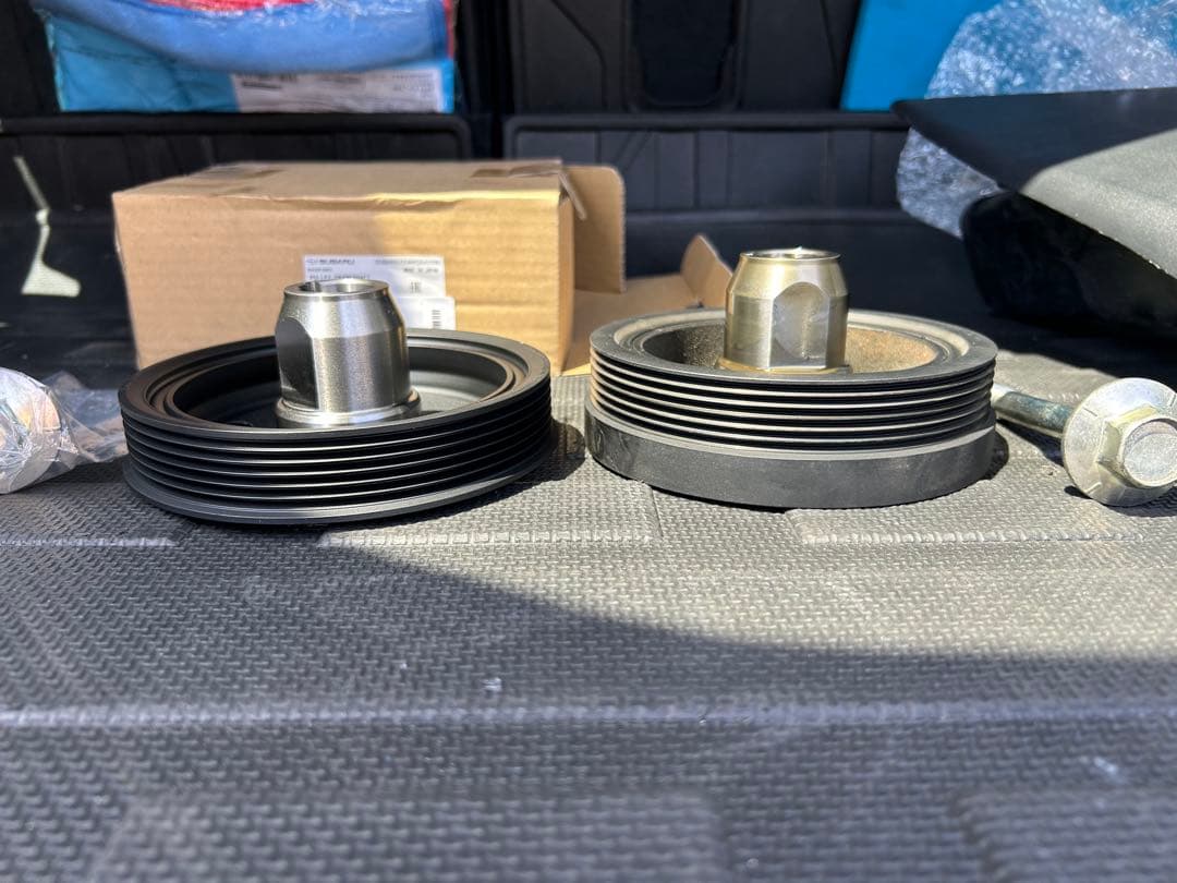 スバル純正】クランクプーリー FB20 軽量 レスポンスアップに - メルカリ