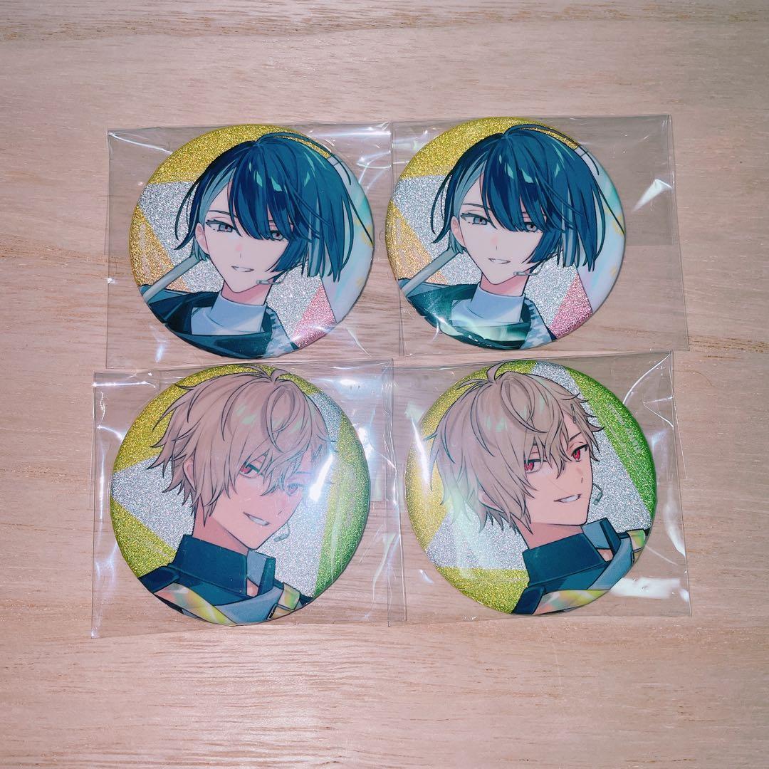 18TRIPエイトリ◎昼班輝矢宗氏久楽間潮おもライ缶バッジセット - メルカリ