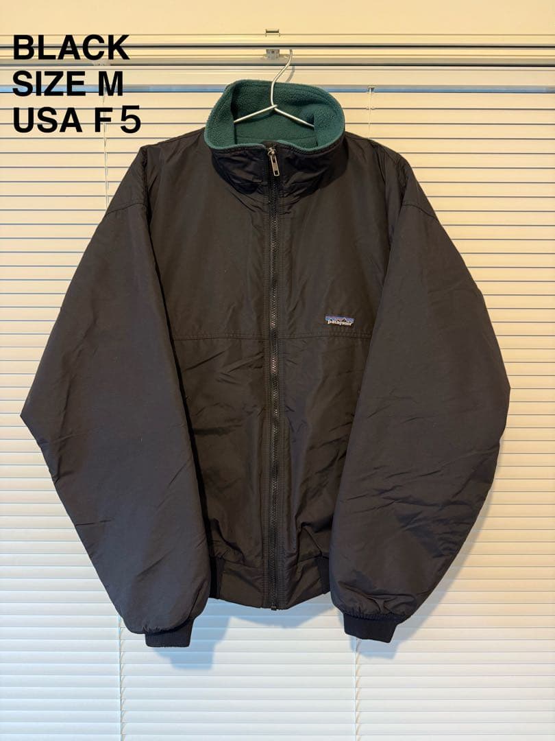 Min90S パタゴニア USA製 シェルドシンチラ ナイロン フルジップ patagonia（パタゴニア） 90s USA製 シェルドシンチラ フリース