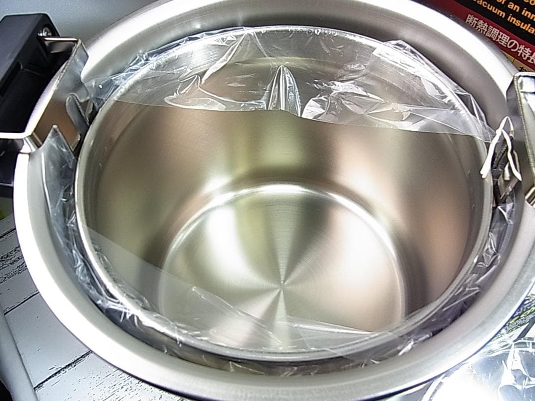 未使用日本酸素現サーモス真空断熱調理鍋シャトルシェフKPA-4500（4.5ℓ）