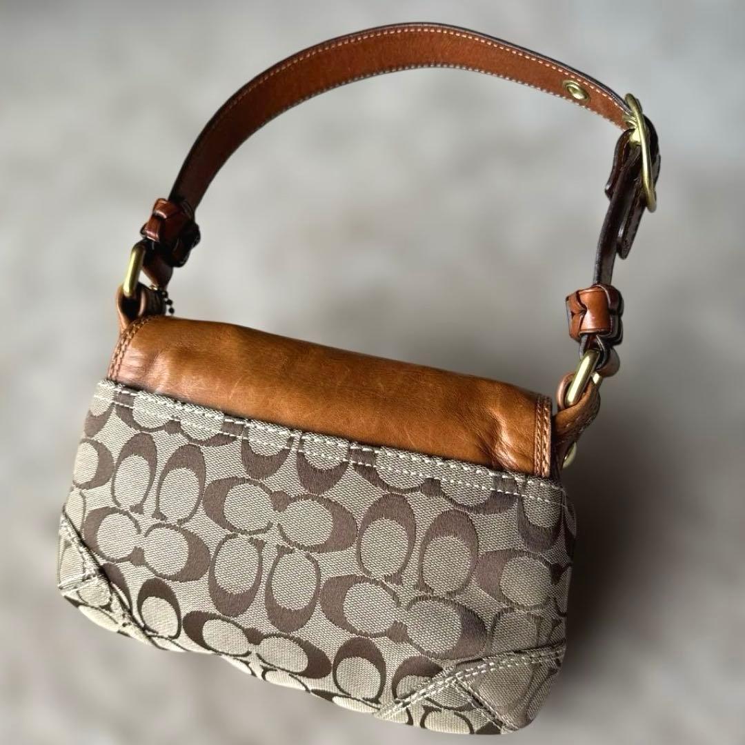 COACH オールドコーチ ワンショルダーバッグ ソーホー ブラウン 11441