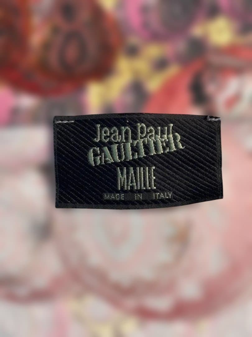 訳あり] Jean-Paul GAULTIER MAILLE ペイズリーシャツ