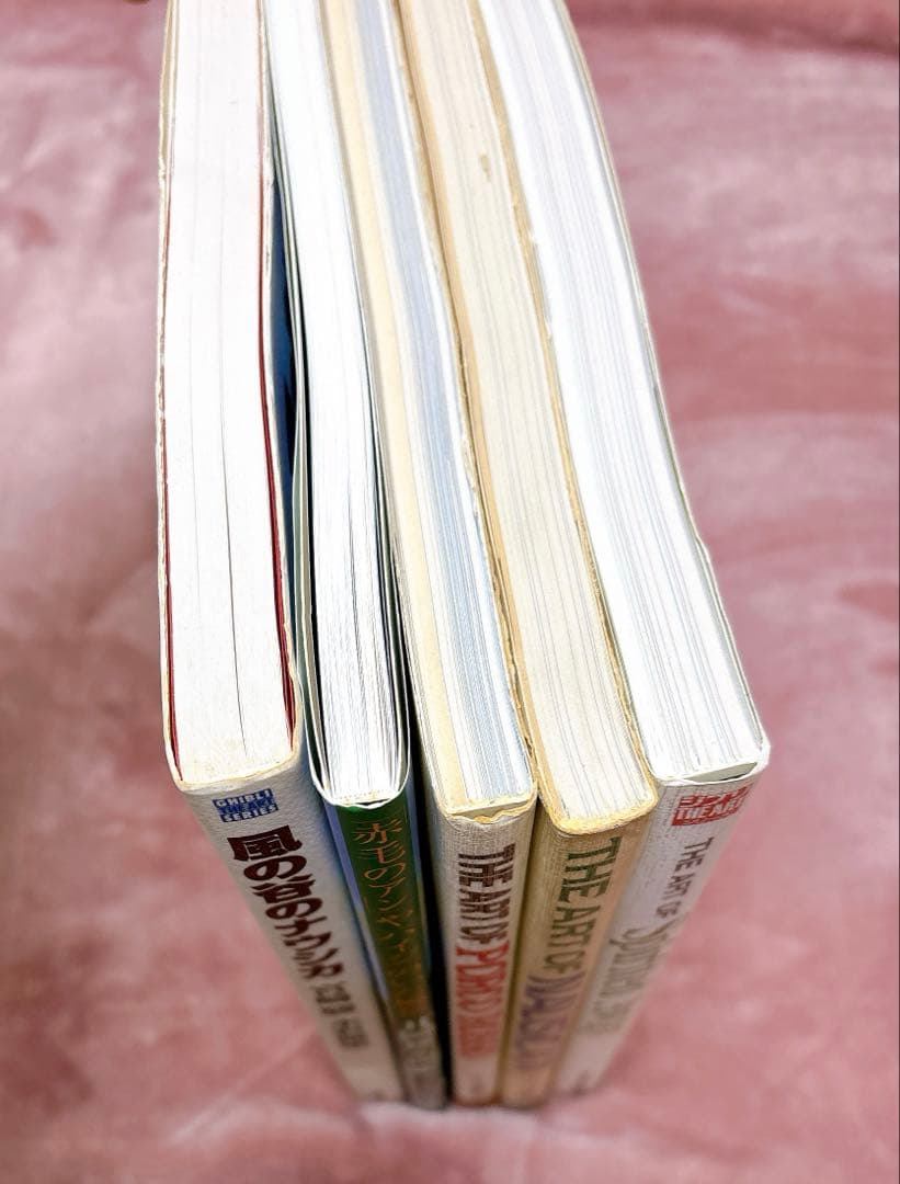 ジブリ　ジ・アートシリーズ　井岡雅宏画集　ナウシカ　紅の豚　千と千尋　5冊セット