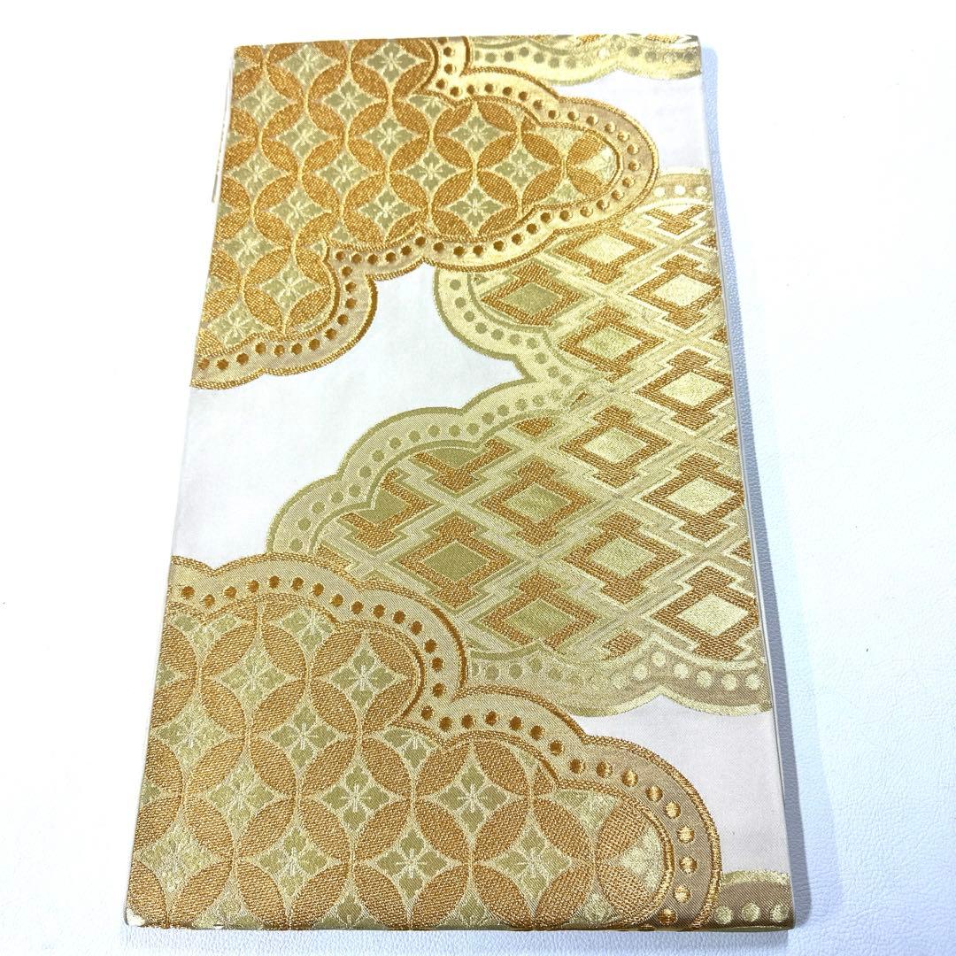 専用帯6144 4831 二点セット●川島織物謹製 高級 正絹 六通 袋帯 七宝 専用帯359 690 二本セット○川島織物謹製 高級 正絹 六通 袋帯