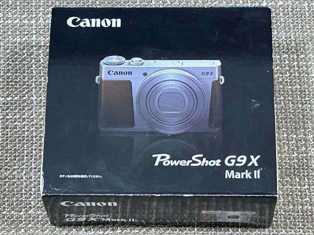 【超美品】Canon PowerShotG9X Mark2 ブラック Canon PowerShot G9X Mark II Black
