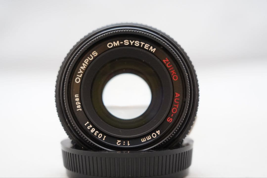 ☆超希少レンズ☆オリンパス OMシステム ズイコー オートS 40㎜ F=1:2