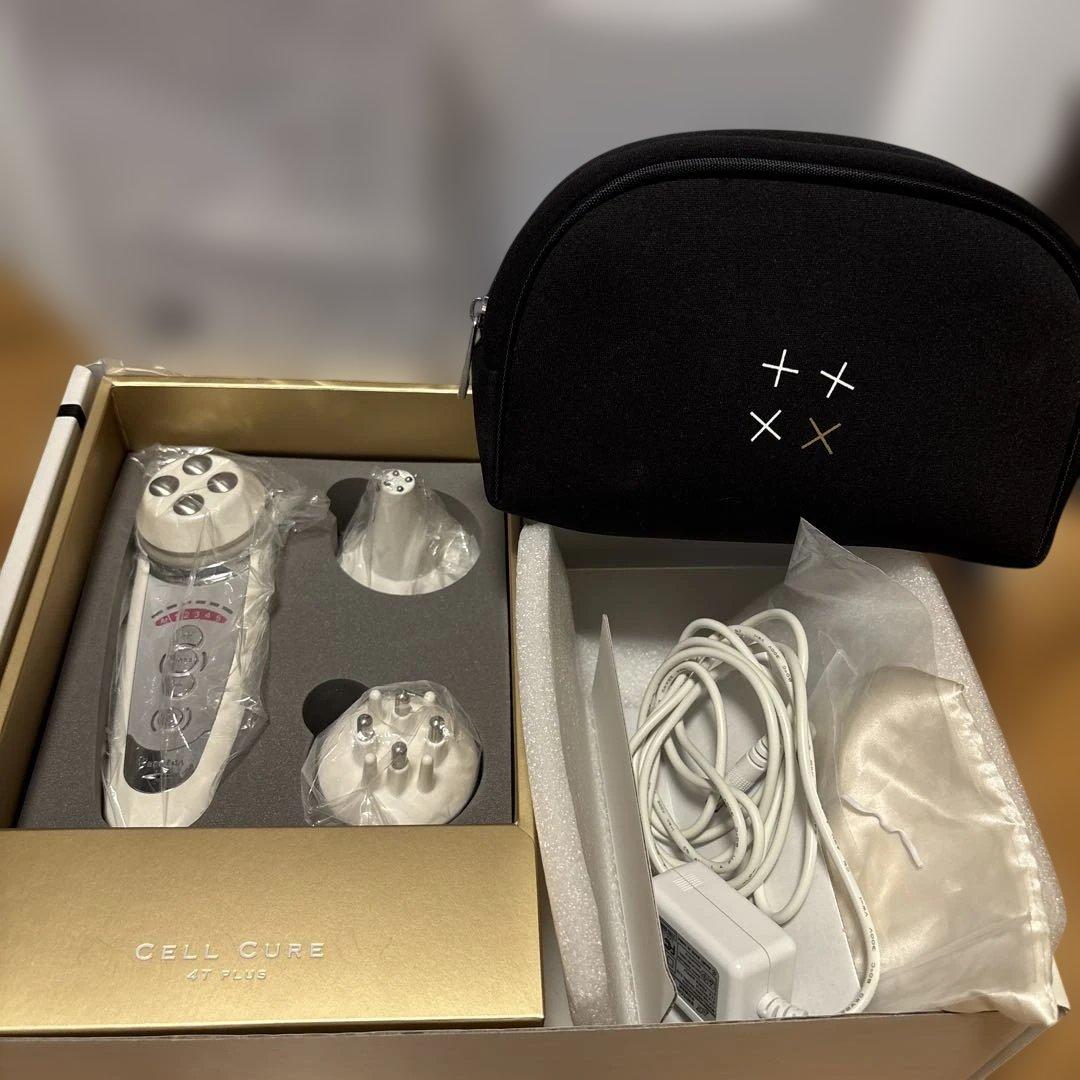 CELL CURE 美顔器 2ヘッド付き4T PLUS 楽天市場】【ベレガ認定・公式正規販売店】【2年延長保証付き
