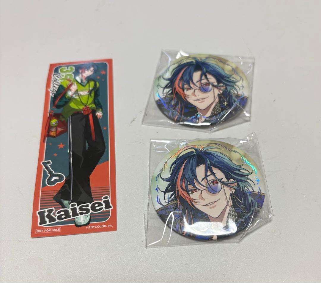 ART OF NIJISANJI 缶バッジ 魁星 3SKM 特典 - メルカリ